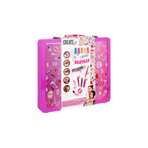 Create it! make-up set in koffer - neon