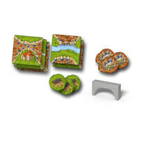 Carcassonne uitbreiding Burchten & bruggen productafbeelding 3