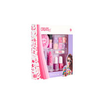 Create It! make-up set - roze/turquoise productafbeelding 4