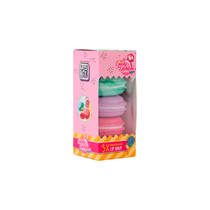 Create It! Candy Explosion lippenbalsem macaron set 3-delig productafbeelding 3