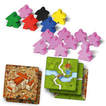 Carcassonne uitbreiding Kathedralen & herbergen productafbeelding 3