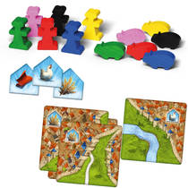 Carcassonne uitbreiding Kooplieden & bouwmeesters productafbeelding 3