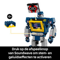 LEGO Icons Transformers: Soundwave 10358 productafbeelding 10