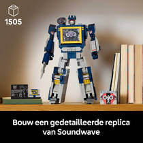 LEGO Icons Transformers: Soundwave 10358 productafbeelding 8