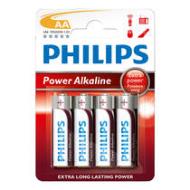 Philips Power Alkaline AA/LR6 batterijen set 4-delig