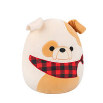 Squishmallows Brock de bruinwitte bulldogknuffel - 30 cm productafbeelding 2