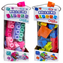 Zachte bouwblokken set