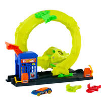 Hot Wheels City kronkelende slang in de aanval speelset hoofdafbeelding product