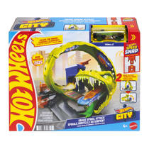 Hot Wheels City kronkelende slang in de aanval speelset productafbeelding 5
