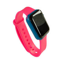 Jollity Works LED kinderhorloge - roze/blauw