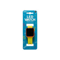 Jollity Works LED kinderhorloge - geel/oranje productafbeelding 2
