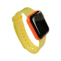 Jollity Works LED kinderhorloge - geel/oranje