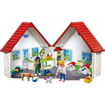 PLAYMOBIL City Life dierenwinkel meeneemkoffer 71396 productafbeelding 2