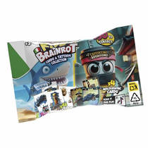 Kidz Brainrot holografische kaarten + tattoos