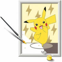 CreArt Schilderen op nummer Pokémon Pikachu Pose productafbeelding 2