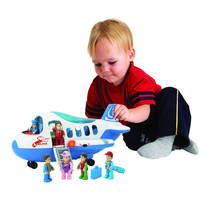 Happy Kid vliegtuig speelset productafbeelding 3