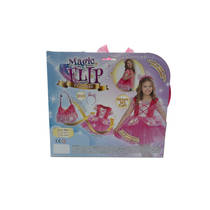 Magic Flip prinsessenjurk en tas - 128-134 cm - roze productafbeelding 7