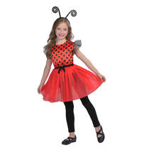 Magic Flip lieveheersbeestje jurk en tas - 128-134 cm productafbeelding 7