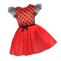 Magic Flip lieveheersbeestje jurk en tas - 128-134 cm productafbeelding 3