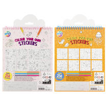 Kleur je eigen stickers set productafbeelding 3