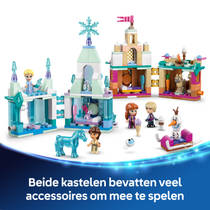 LEGO Disney Princess mini kasteel van Arendelle en Elsa's ijspaleis 43278 productafbeelding 6