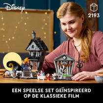 LEGO Ideas Disney Tim Burton's The Nightmare Before Christmas 21351 productafbeelding 2