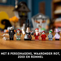 LEGO Ideas Disney Tim Burton's The Nightmare Before Christmas 21351 productafbeelding 8