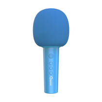 Qware karaoke microfoon + speaker - blauw productafbeelding 4