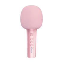 Qware karaoke microfoon + speaker - roze productafbeelding 4