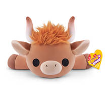 Hug-A-Lumps knuffel koe Holly - 35 cm productafbeelding 2