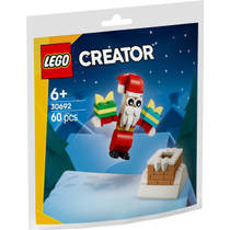 LEGO Creator Kerstman in de schoorsteen 30692 productafbeelding 2