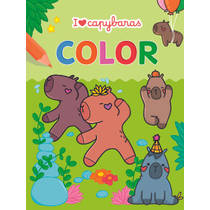 I Love Capybaras Color kleurblok
