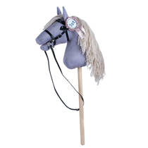 Stokpaard - paars - 68 cm