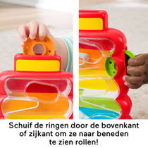 Fisher-Price rollende ringen in wiebelende stapeltoren productafbeelding 3