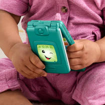 Fisher-Price Leerplezier lachen en leren klaptelefoon productafbeelding 4