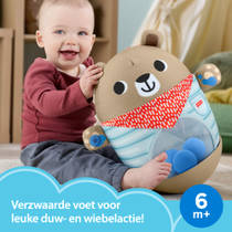 Fisher-Price Vriendschapsbos Duw & Wiebel opblaasbare beer productafbeelding 2