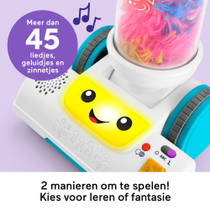 Fisher-Price Leerplezier Lachen & Leren 2-in-1 stofzuiger productafbeelding 6