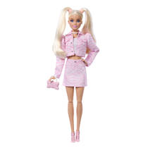 Barbie deluxe stijl pop met denim jack en rok productafbeelding 4