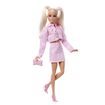 Barbie deluxe stijl pop met denim jack en rok productafbeelding 5