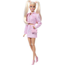 Barbie deluxe stijl pop met denim jack en rok