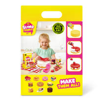 Slime Mart klein zakje aardbeien cheesecake productafbeelding 4