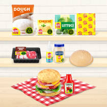 Slime Mart klein mandje burger productafbeelding 2
