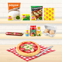 Slime Mart klein mandje pizza productafbeelding 2