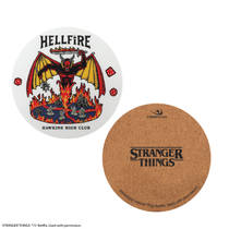 Stranger Things Hellfire Club onderzetters productafbeelding 3