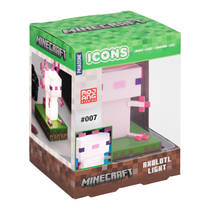 Minecraft Axolotl lamp