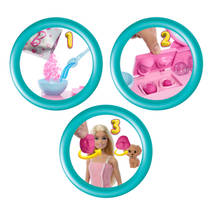 Barbie gezichtsmasker speelset productafbeelding 5