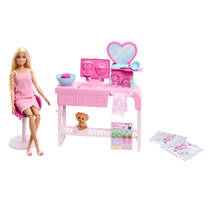Barbie gezichtsmasker speelset productafbeelding 4