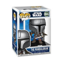 Funko Pop! figuur Star Wars The Mandalorian & Grogu The Mandalorian Dual Wield productafbeelding 2