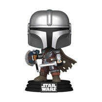 Funko Pop! figuur Star Wars The Mandalorian & Grogu The Mandalorian Dual Wield hoofdafbeelding product