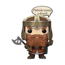 Funko Pop! figuur The Lord of the Rings Gimli Nobody Tosses a Dwarf